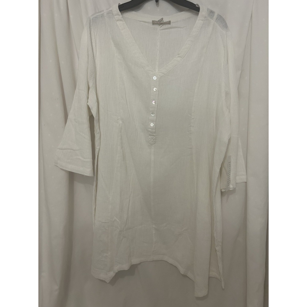 NWT Woman Within Women's Tunic Top Size 18/20